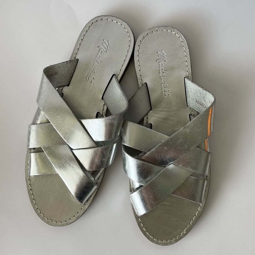Madewell Silver Sandals